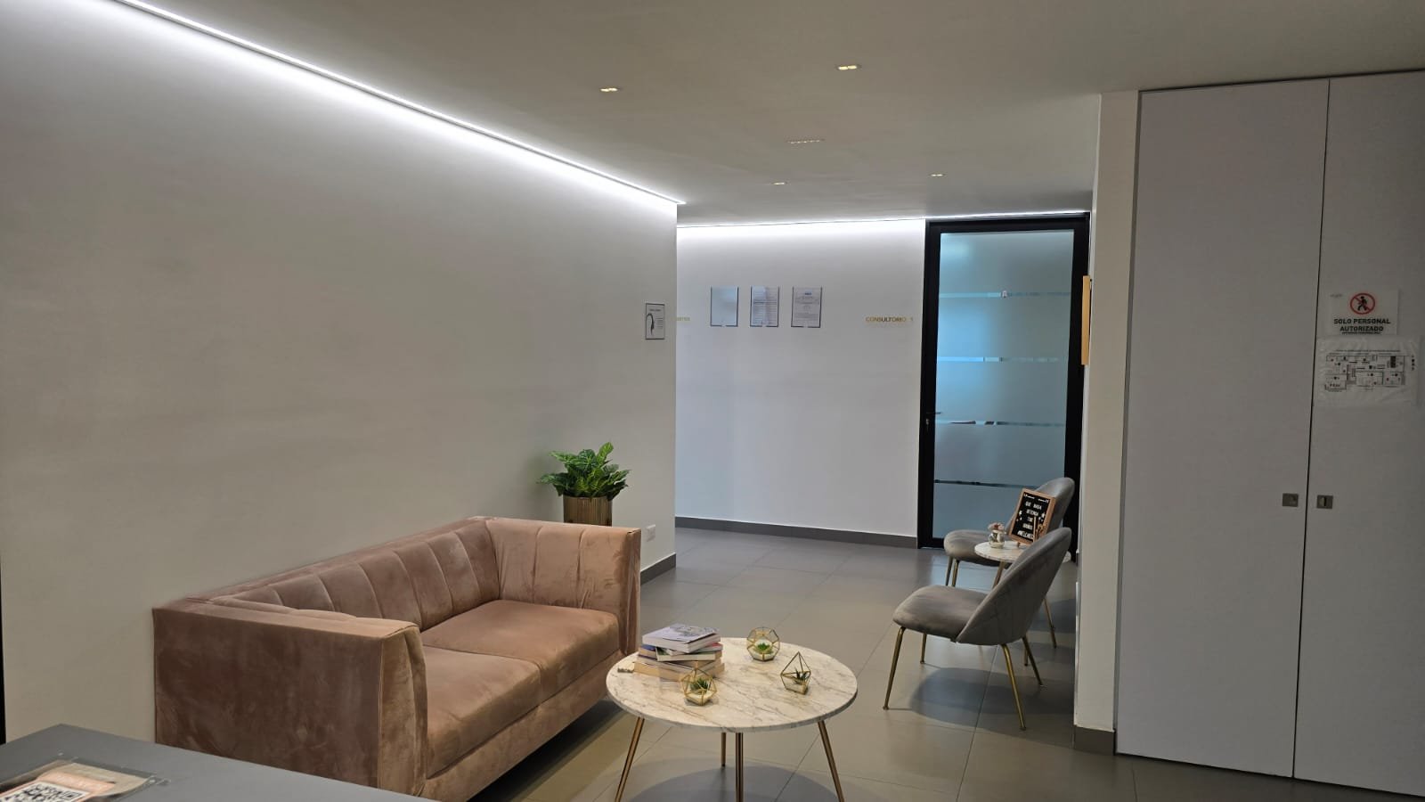 Sala de espera Wellness Care