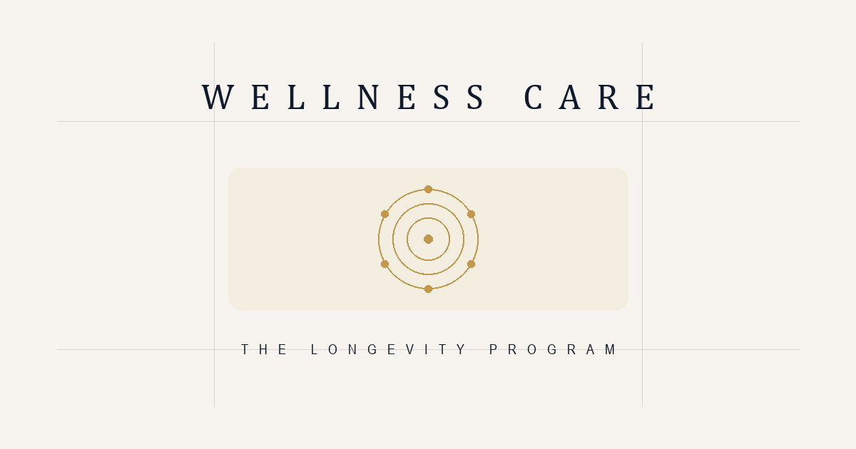 Signature Longivity Programme Longevity Program — 5 estrategias regenerativas | Wellness Care