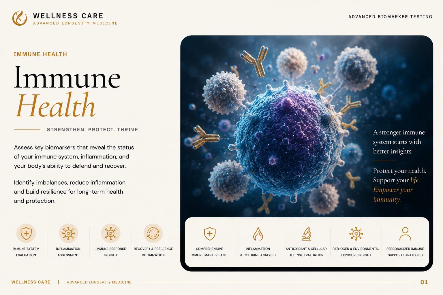 SpectraCell Immune Health — Functional immune system assessment